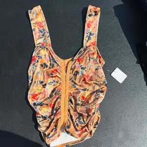 Medium Free People floral tank top